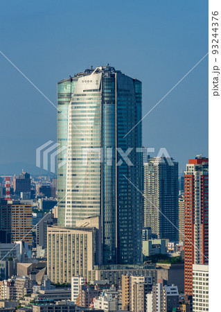 東京の都市風景と六本木ヒルズ 日中 東京の都市風景と六本木ヒルズ 日中 93244376