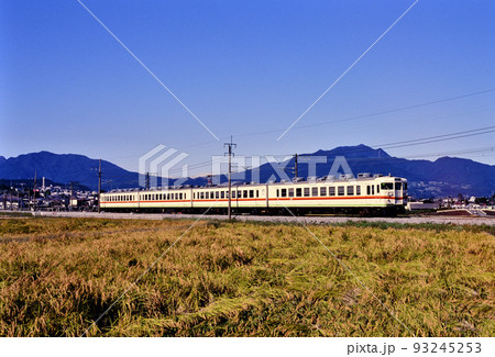 1999年　上越線を走る167系アコモ車団臨4両 93245253