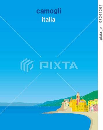 カモ―リ camogli リグリア liguria イタリア italia カモ―リ camogli リグリア liguria イタリア italia 93245297