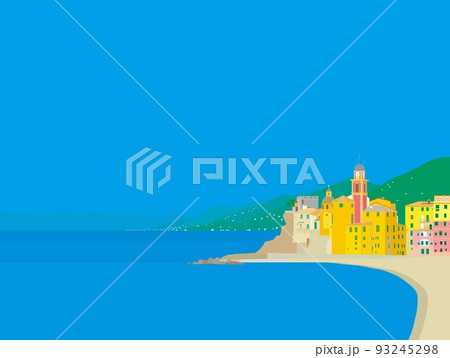 カモ―リ　camogli　リグリア　liguria　イタリア　italia 93245298