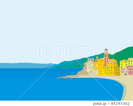 カモ―リ　camogli　リグリア　liguria　イタリア　italia 93245302