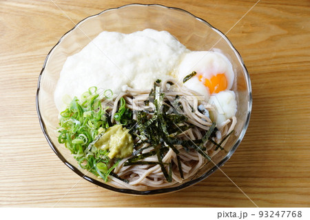 とろろ蕎麦　ぶっかけ蕎麦 93247768