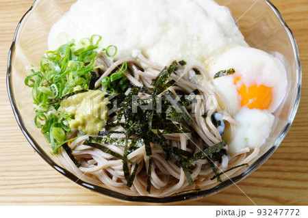 とろろ蕎麦 ぶっかけ蕎麦 とろろ蕎麦 ぶっかけ蕎麦 93247772