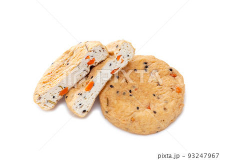 がんもどき、カット【白背景・切り抜き】 がんもどき、カット【白背景・切り抜き】 93247967