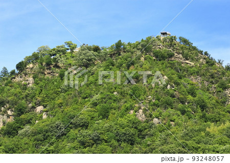 【広島県】晴天の白滝山（尾道　因島　五百羅漢） 93248057