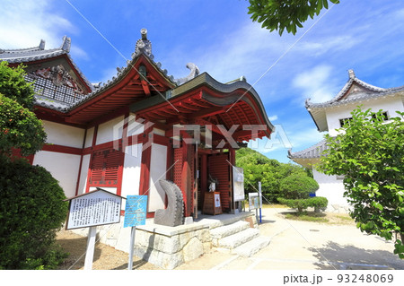 【広島県】晴天の因島水軍城 【広島県】晴天の因島水軍城 93248069