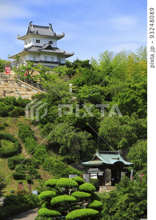 【広島県】晴天の因島水軍城 【広島県】晴天の因島水軍城 93248089