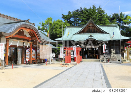【広島県】晴天の大山神社(因島) 【広島県】晴天の大山神社(因島) 93248094