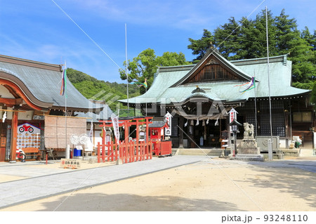 【広島県】晴天の大山神社(因島) 【広島県】晴天の大山神社(因島) 93248110