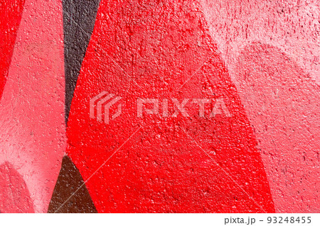 close up of colorful urban wall texture 93248455