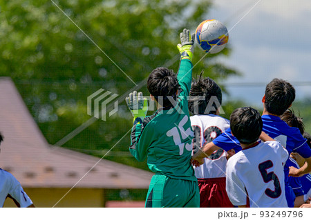 少年サッカー試合風景 少年サッカー試合風景 93249796