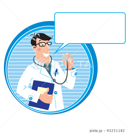 Family doctor. Design template 93251182