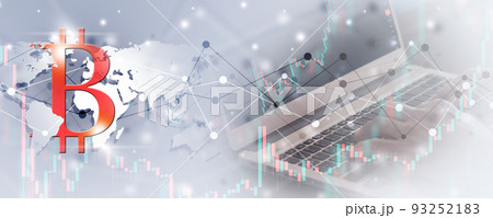 crypto currency mixed media banner crypto currency mixed media banner 93252183