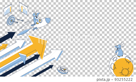 スタートアップをイメージしたアイソメイラスト 93255222