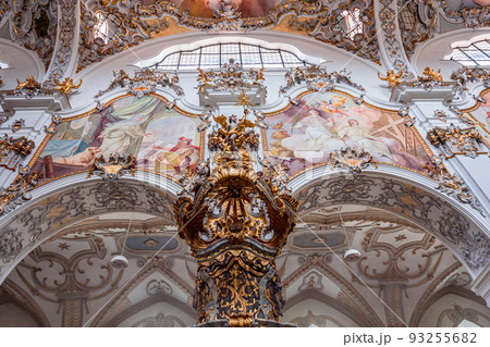 St John the baptist church, Steingaden, bavaria, germany St John the baptist church, Steingaden, bavaria, germany 93255682