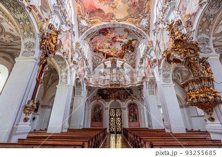 St John the baptist church, Steingaden, bavaria, germany St John the baptist church, Steingaden, bavaria, germany 93255685