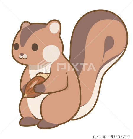 リスのイラストのイラスト素材 [93257710] - PIXTA