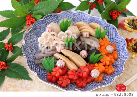 お煮しめ　煮しめ　おせち料理 93258008