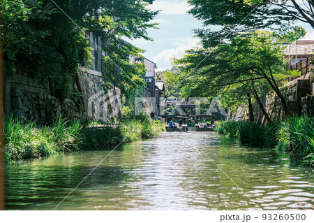 【#近江八幡】船から見た八幡堀の風景16 93260500