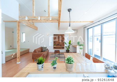 新築一戸建ての家の部屋　インテリア 93261648