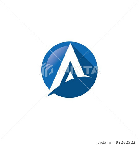 A Letter Logo Business Template Vector A Letter Logo Business Template Vector 93262522