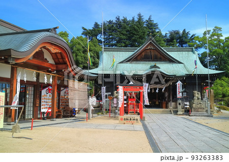 【広島県】晴天の大山神社（因島） 93263383
