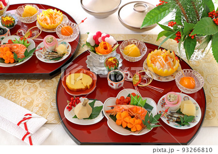 おせち料理　ワンプレートおせち　おせちワンプレート 93266810