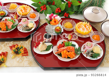おせち料理　ワンプレートおせち　おせちワンプレート 93266814