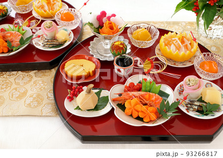 おせち料理　ワンプレートおせち　おせちワンプレート 93266817