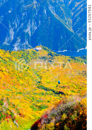 立山ロープウェイ(秋) 立山ロープウェイ(秋) 93267681