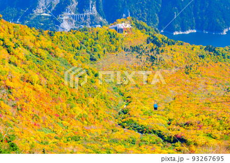 立山ロープウェイ(秋) 立山ロープウェイ(秋) 93267695