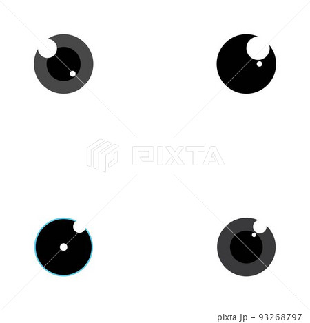 Eye care logo and symbols template vector icons - Stock Illustration  [93268797] - PIXTA