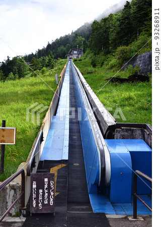 長野県 志賀高原 夏の横手山 スカイレーター 長野県 志賀高原 夏の横手山 スカイレーター 93268911