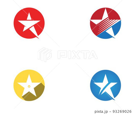 Gold Star Logo and Symbol Vector 93269026