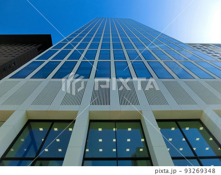 City skyscrapers in the downtown of Frankfurt am Main, Germany 93269348