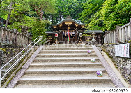 京都市左京区　八大神社　拝殿 93269979