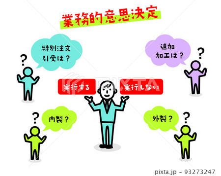 管理会計のイラストアイコン 管理会計のイラストアイコン 93273247
