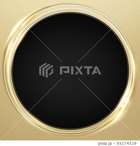 金色と黒の背景素材 金色と黒の背景素材 93274529