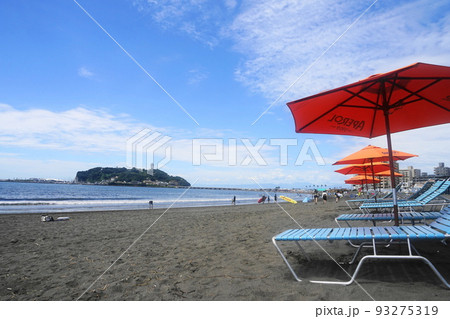 8月 藤沢385江の島と片瀬東浜海水浴場 8月 藤沢385江の島と片瀬東浜海水浴場 93275319