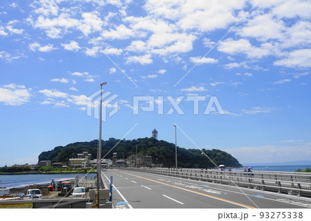 8月 藤沢404江の島と江の島大橋・弁天橋 8月 藤沢404江の島と江の島大橋・弁天橋 93275338