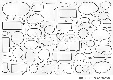 Speech Bubbles 93276256