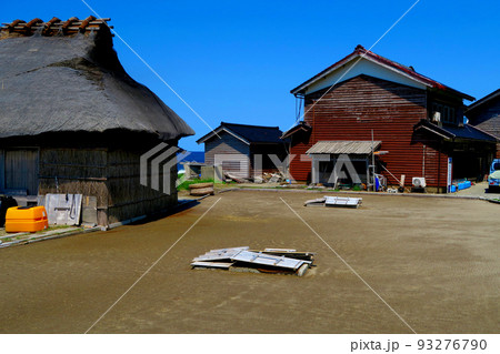 北陸・能登半島・奥能登・能登の揚浜式製塩を伝える塩田・石川県珠洲市 93276790