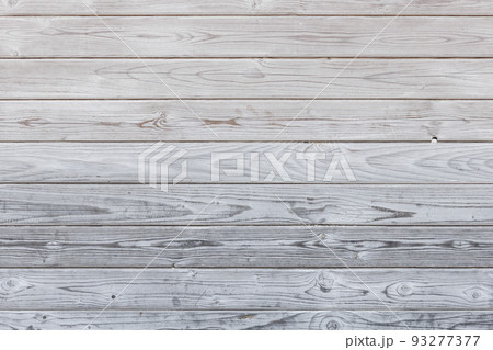 white wooden planks board - flat full-frame background and texture 93277377