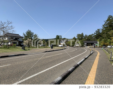 平泉の毛越寺通り 平泉の毛越寺通り 93283320