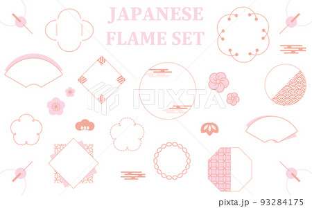 日本のデザインフレームセット　JAPANESE DESIGN FLAME SET 93284175