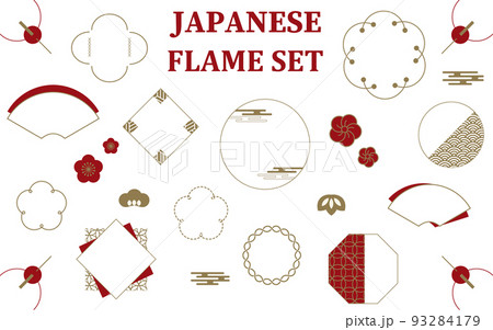 日本のデザインフレームセット　JAPANESE DESIGN FLAME SET 93284179