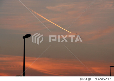 美しい夕景4 93285247