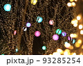カラフルなイルミネーション3 93285254