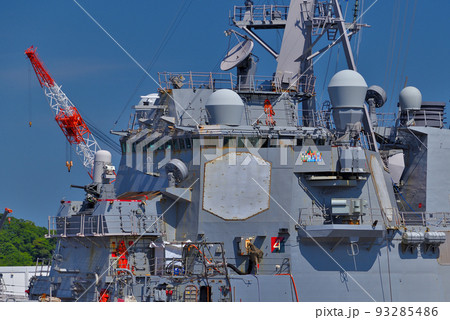 YOKOSUKA軍港めぐり・軍艦のイメージ(ブリッジ部)・神奈川県横須賀市 YOKOSUKA軍港めぐり・軍艦のイメージ(ブリッジ部)・神奈川県横須賀市 93285486