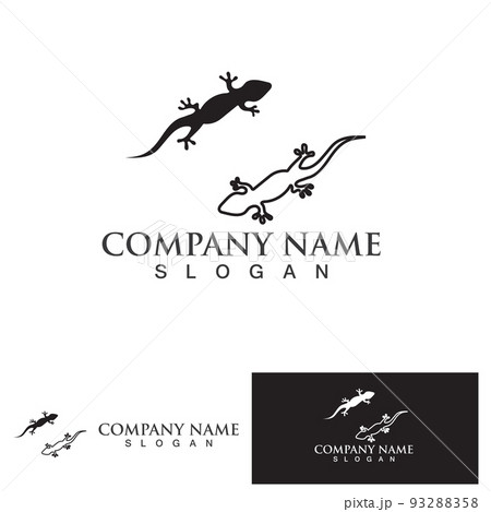 House lizard vector print templateのイラスト素材 [93288358] - PIXTA